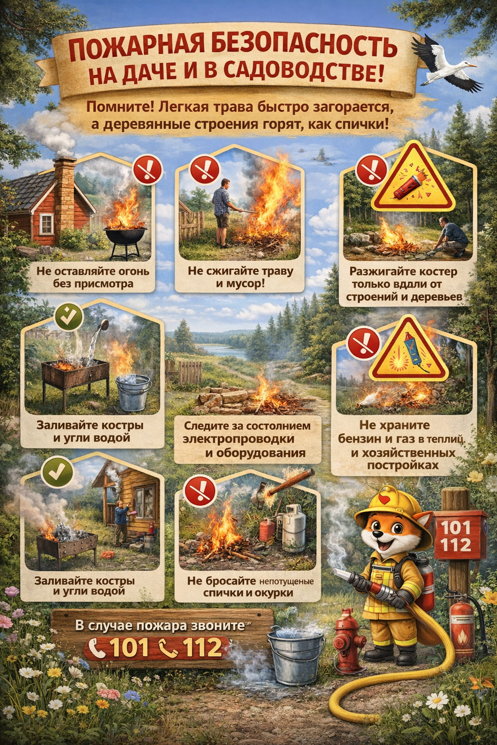 Пожарная безопасность!